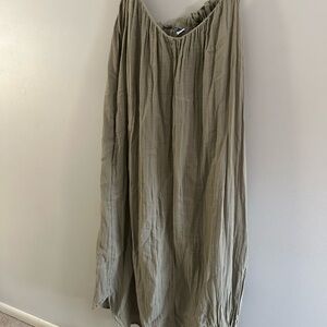 Old Navy Olive Maxi Dress